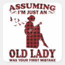 Search for old woman stickers Lady