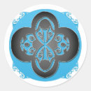 Search for cross design stickers Blue