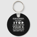 Search for math lovers key rings Nerdy