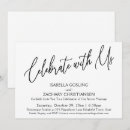 Search for b w invitations Elegant