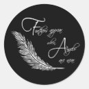 Search for angel quote stickers Feather