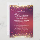 Search for bokeh christmas invitations Gold