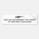 Search for fears bumper stickers Control