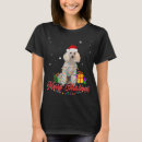 Search for christmas poodle tshirts Popular