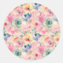 Search for abstract flowers pattern stickers Colourful