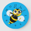 Search for cartoon bee clocks Insect