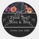 Search for skull and roses stickers Hallowedding