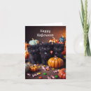 Search for black cat halloween cards Autumn vibes