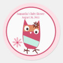 Search for little owl stickers Pink