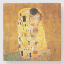 Search for gustav klimt coasters Kiss