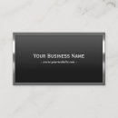 Search for chrome business cards Dark