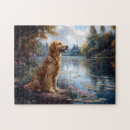 Search for golden retriever puzzles Dog