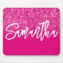 Search for hot pink glitter mousepads Girly