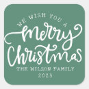 Search for letter to santa stickers Green