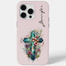Search for floral cross iphone cases Spiritual