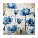 Search for blue poppy tiles Botanical