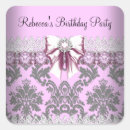 Search for vintage floral birthday stickers Party