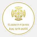 Search for cross wedding stickers Gold
