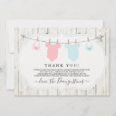 Search for twin baby boy and girl thank you cards Shower