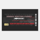 Search for permit stickers Zombies