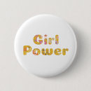 Search for retro saying badges Girl power