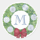 Search for double monogram stickers Initial