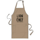 Search for lions aprons For him