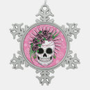 Search for mexican sugar skull christmas tree decorations Dia de los muertos