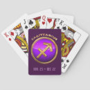 Search for zodiac signs playing cards Sagittarius