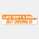 Search for funny race bumper stickers Speed