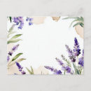 Search for lavender watercolor postcards Flowers