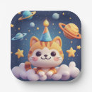 Search for space cat plates Kitten
