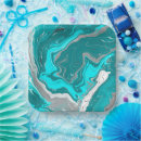 Search for teal paper plates Marble