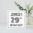 Search for 29th invitations 29 years old