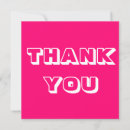 Search for hot pink thank you cards Thanks