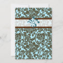 Search for recycled wedding invitations Brown