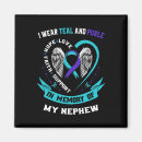 Search for suicide awareness magnets Teal