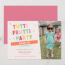 Search for girl second birthday invitations Summer