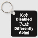 Search for abled key rings Awareness