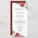 Search for floral wedding programs Botanical