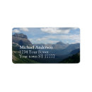 Search for glacier return address labels Scenic