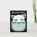 Search for cute cat note cards Kitty