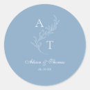 Search for round monogram stickers Minimalist