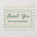 Search for thank you business postcards Green