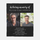 Search for 2 photo blankets Keepsake