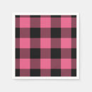 Search for pink plaid napkins Birthday