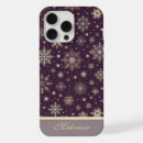 Search for gold snowflakes iphone cases Festive
