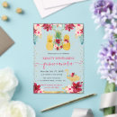 Search for flamingo quinceanera invitations Pink