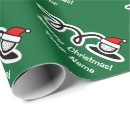 Search for golf christmas wrapping paper Golfer
