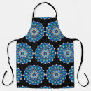Search for mandala aprons Blue